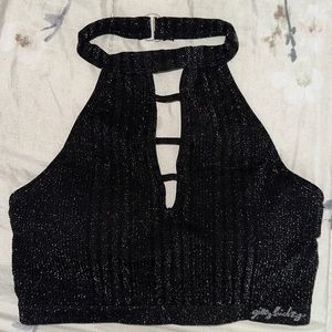 gilly hicks high neck bralette